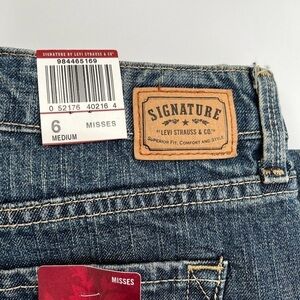 Levis Strauss & Company Signature VINTAGE/RARE Jeans Misses 6medium NEW